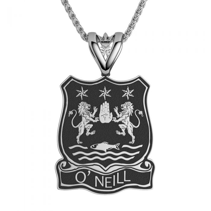 Silver Coat of Arms Pendant