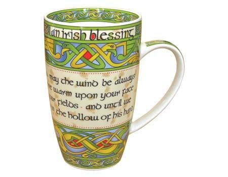 Irish Blessing China Mug - Celtic Corner / Scottish Treasures