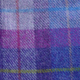 Torridon Shoulder bag in Harris Tweed.  Magnetic closure.  Shades of purple.  Scottish Treasures Celtic Corner