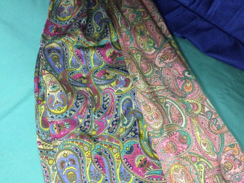 Paisley Chiffon Silk Scarf – Celtic Tides/Celtic Corner