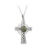 Connemara Marble Celtic Cross - Celtic Corner / Scottish Treasures