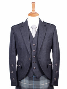 Braemar Charcoal jacket and vest