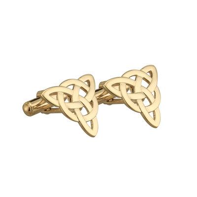 Trinity Knot Cufflinks (Large) - Celtic Corner / Scottish Treasures